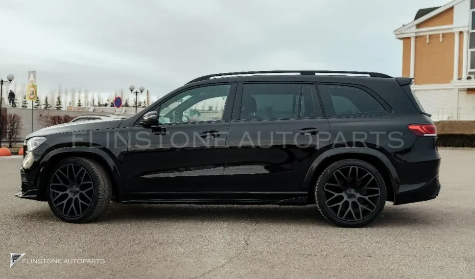 สเกิร์ตข้าง Mercedes-Benz GLS X167 ทรง Renegade Design