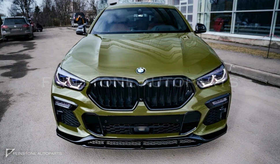 ลิ้นหน้า BMW X6 G06 ทรง Renegade Design