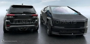 ชุดแต่งรอบคัน Tesla Cybertruck ทรง Renegade Design