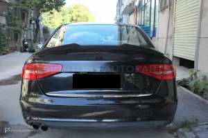 สปอยเลอร์ท้ายดรายคาร์บอน ทรง PSM (4 ประตู) Audi A4 B8.5 SOOQOO
