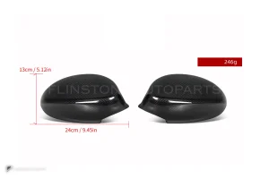 ครอบกระจกมองข้างดรายคาร์บอน ทรง OEM BMW 1 Series E81 E82 E88 E87 ก่อนไมเนอร์เชนจ์ SOOQOO