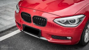 กระจังหน้าดรายคาร์บอน ทรง กระจังซี่คู่ BMW 1 Series F20 ก่อนไมเนอร์เชนจ์ SOOQOO