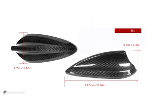 ครอบเสาอากาศดรายคาร์บอน BMW 2 Series F22 SOOQOO