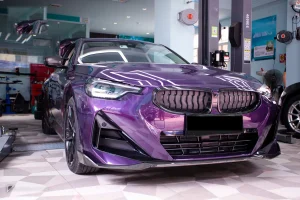 ลิ้นหน้าดรายคาร์บอน ทรง MP BMW 2 Series G42 SOOQOO
