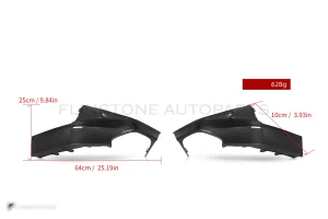ดิฟฟิวเซอร์ท้ายดรายคาร์บอน ทรง OEM (2 ประตู) BMW 2 Series G42 SOOQOO