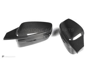 ครอบกระจกมองข้างดรายคาร์บอน ทรง G8x (พวงมาลัยซ้าย) BMW 2 Series G42 SOOQOO