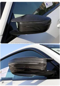 ครอบกระจกมองข้างดรายคาร์บอน ทรง OEM (พวงมาลัยซ้าย) BMW 2 Series G42 M240i SOOQOO