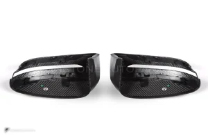ครอบกระจกมองข้างดรายคาร์บอน ทรง OEM (พวงมาลัยซ้าย) BMW 2 Series G42 SOOQOO