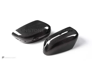 ครอบกระจกมองข้างดรายคาร์บอน ทรง OEM (พวงมาลัยซ้าย) BMW 2 Series G42 SOOQOO