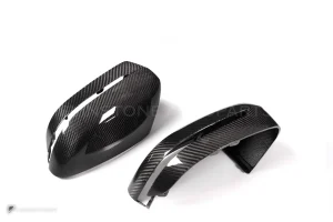 ครอบกระจกมองข้างดรายคาร์บอน ทรง OEM (พวงมาลัยซ้าย) BMW 2 Series G42 SOOQOO