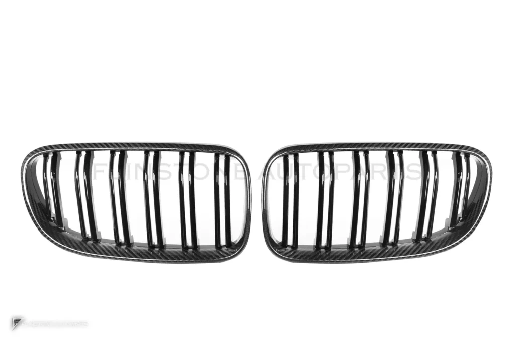 กระจังหน้าดรายคาร์บอน ทรง กระจังซี่คู่ BMW 3 Series E92 E93 ไมเนอร์เชนจ์ SOOQOO