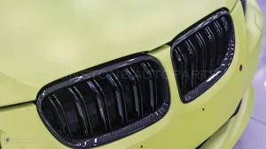 กระจังหน้าดรายคาร์บอน ทรง กระจังซี่คู่ BMW 3 Series E92 E93 ไมเนอร์เชนจ์ SOOQOO
