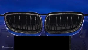 กระจังหน้าดรายคาร์บอน ทรง กระจังซี่คู่ BMW 3 Series E92 E93 ก่อนไมเนอร์เชนจ์ SOOQOO