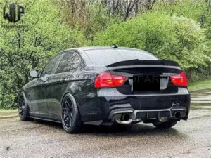 สปอยเลอร์ท้ายดรายคาร์บอน ทรง PSM BMW 3 Series E90 SOOQOO