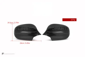 ครอบกระจกมองข้างคาร์บอนไฟเบอร์ ทรง OEM BMW 3 Series E90 E92 E93 ไมเนอร์เชนจ์ SOOQOO