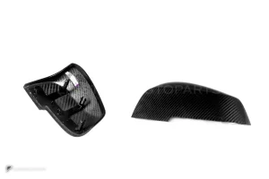 ครอบกระจกมองข้างดรายคาร์บอน ทรง OEM BMW 3 Series F30 SOOQOO