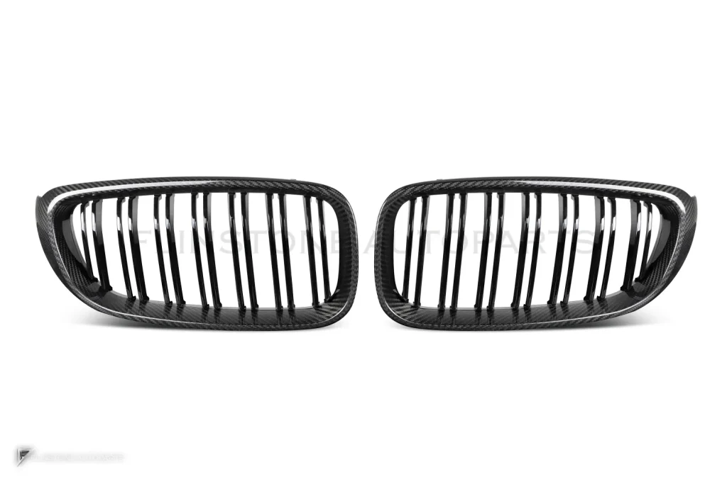 กระจังหน้าดรายคาร์บอน ทรง กระจังซี่คู่ BMW 3 Series F34 SOOQOO
