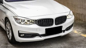 กระจังหน้าดรายคาร์บอน ทรง กระจังซี่คู่ BMW 3 Series F34 SOOQOO