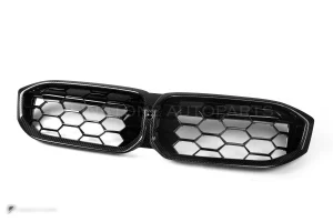 กระจังหน้าดรายคาร์บอน BMW 3 Series G20 Diamond ไมเนอร์เชนจ์ SOOQOO