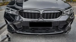กระจังหน้าดรายคาร์บอน ทรง กระจังซี่คู่ BMW 3 Series G20 ไมเนอร์เชนจ์ SOOQOO