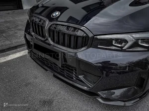 กระจังหน้าดรายคาร์บอน ทรง กระจังซี่คู่ BMW 3 Series G20 ไมเนอร์เชนจ์ SOOQOO