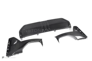 ดิฟฟิวเซอร์ท้ายดรายคาร์บอน ทรง MP BMW 3 Series G20 ไมเนอร์เชนจ์ SOOQOO (T-249)