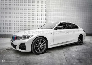 สเกิร์ตข้างดรายคาร์บอน ทรง MP BMW 3 Series G20 SOOQOO