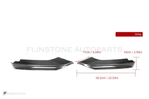 สปลิตเตอร์ดรายคาร์บอน ทรง MP BMW 4 Series F32 F33 F36 SOOQOO