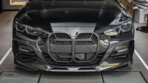 กระจังหน้าดรายคาร์บอน BMW 4 Series G22 G23 CSL SOOQOO (T-205B)