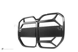 กระจังหน้าดรายคาร์บอน BMW 4 Series G22 G23 CSL SOOQOO (T-205B)