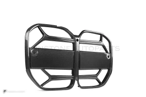 กระจังหน้าดรายคาร์บอน BMW 4 Series G22 G23 CSL SOOQOO (T-205A)