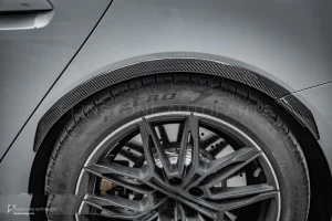 คิ้วซุ้มล้อคาร์บอนไฟเบอร์ ทรง MP BMW 4 Series G26 SOOQOO