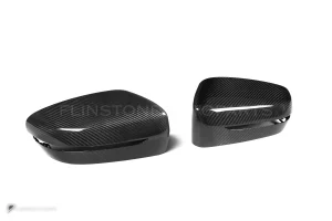 ครอบกระจกมองข้างดรายคาร์บอน ทรง OEM (พวงมาลัยซ้าย) BMW 4 Series G26 SOOQOO