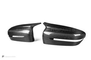ครอบกระจกมองข้างดรายคาร์บอน ทรง F9x (พวงมาลัยขวา) BMW 4 Series G26 SOOQOO