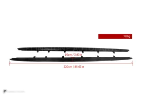 สเกิร์ตข้างคาร์บอนไฟเบอร์ ทรง MP BMW 5 Series G30 SOOQOO