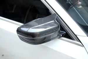 ครอบกระจกมองข้างดรายคาร์บอน ทรง F9x (พวงมาลัยขวา) BMW 5 Series G30 SOOQOO