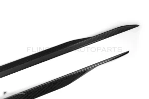 สเกิร์ตข้างดรายคาร์บอน ทรง MP BMW 5 Series G60 SOOQOO (T-427)