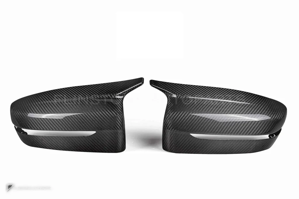 ครอบกระจกมองข้างดรายคาร์บอน ทรง F9x (พวงมาลัยขวา) BMW 8 Series G14 G15 G16 SOOQOO