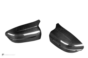 ครอบกระจกมองข้างดรายคาร์บอน ทรง F9x (พวงมาลัยขวา) BMW 8 Series G14 G15 G16 SOOQOO