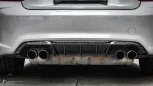 ดิฟฟิวเซอร์ท้ายดรายคาร์บอน ทรง MP BMW M2 และ M2C F87 F87C SOOQOO