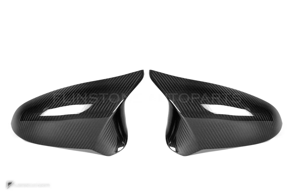 ครอบกระจกมองข้างดรายคาร์บอน ทรง OEM (พวงมาลัยซ้าย) BMW M2 F87 SOOQOO