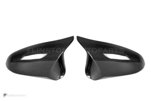 ครอบกระจกมองข้างดรายคาร์บอน ทรง OEM (พวงมาลัยซ้าย) BMW M2 F87 SOOQOO