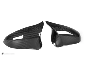 ครอบกระจกมองข้างดรายคาร์บอน ทรง OEM (พวงมาลัยซ้าย) BMW M2 F87 SOOQOO