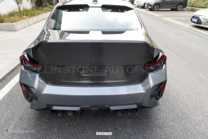ฝากระโปรงหลังดรายคาร์บอน ทรง CS BMW M2 G87 SOOQOO