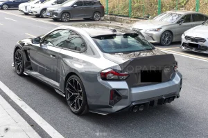 ฝากระโปรงหลังดรายคาร์บอน ทรง CS BMW M2 G87 SOOQOO