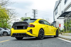 ฝากระโปรงหลังดรายคาร์บอน ทรง CS BMW M2 G87 SOOQOO