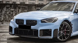 ลิ้นหน้าดรายคาร์บอน ทรง MP BMW M2 G87 SOOQOO