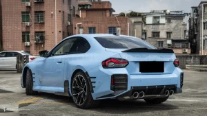 กันชนดรายคาร์บอน ทรง MP BMW M2 G87 SOOQOO