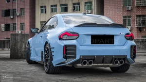 ดิฟฟิวเซอร์ท้ายดรายคาร์บอน ทรง OEM BMW M2 G87 SOOQOO