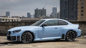 สเกิร์ตข้างดรายคาร์บอน ทรง MP BMW M2 G87 SOOQOO (T-315)